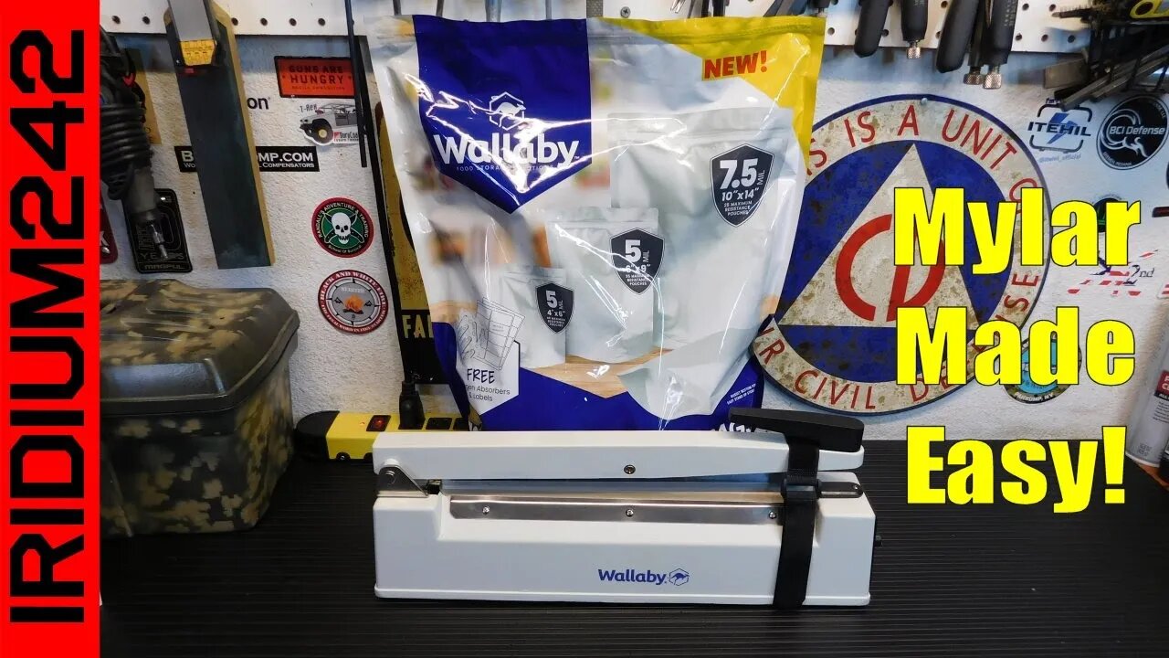 Food Storage: Sealing Dry Goods In Mylar Bags The Easy Way!