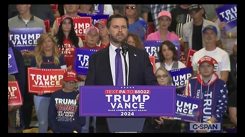 JD Vance Campaigns in Williamsport, Pennsylvania