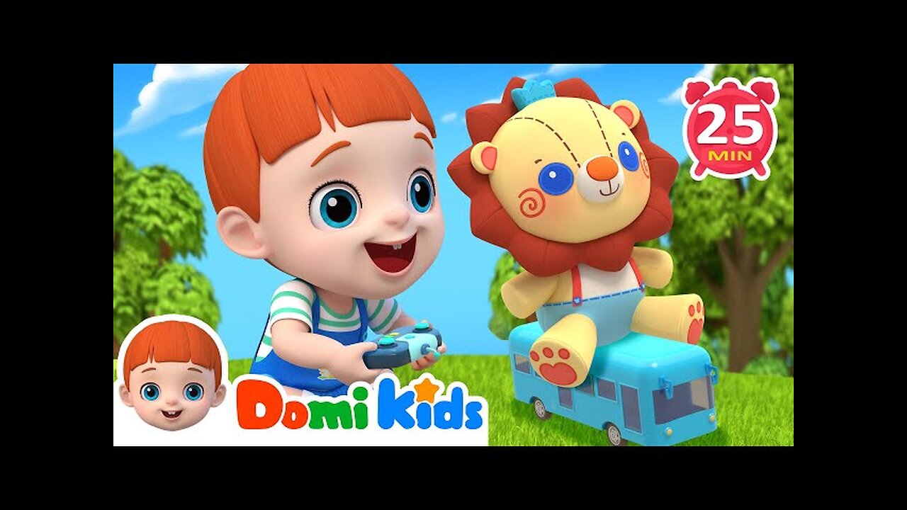 Toy Songs for Toddlers 🧸🚂 Nursery Rhymes & Kids Songs | Domi Kids