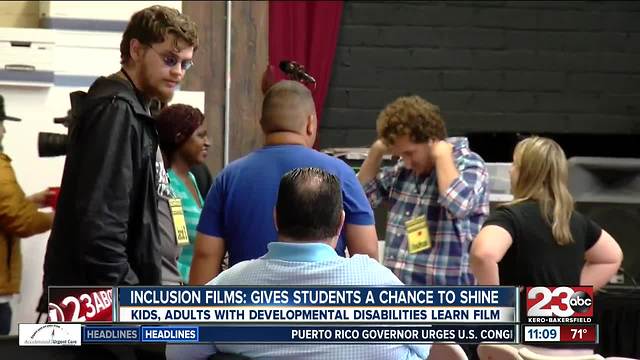 Inclusion Films gives students a chance to shine