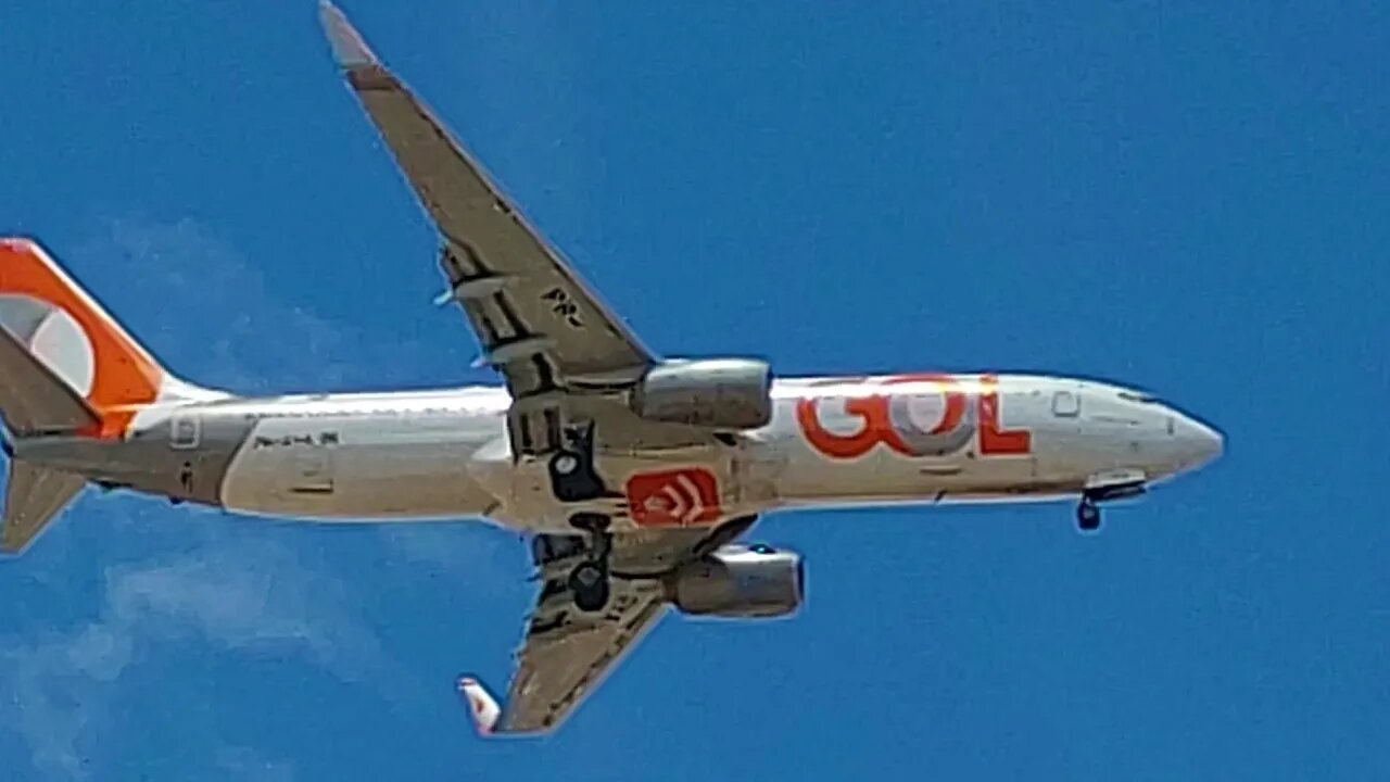 FAB-3602 e Boeing 737-800 PR-GYA vindo do Rio de Janeiro para Fortaleza