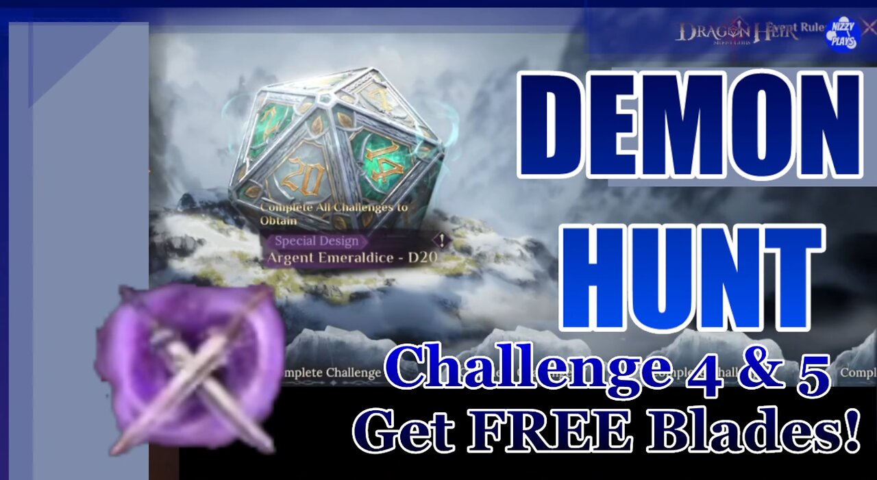 👹👹 Demon Hunt Challenge 4 & 5 👹👹 F2P! D&D Legends in Dragonheir: Silent Gods