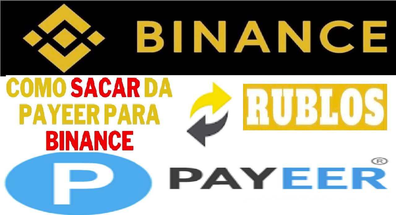 【Binance Exchange】Como enviar RUBLOS da BINANCE para a PAYEER | Trade, trocas e envio | Renda Extra