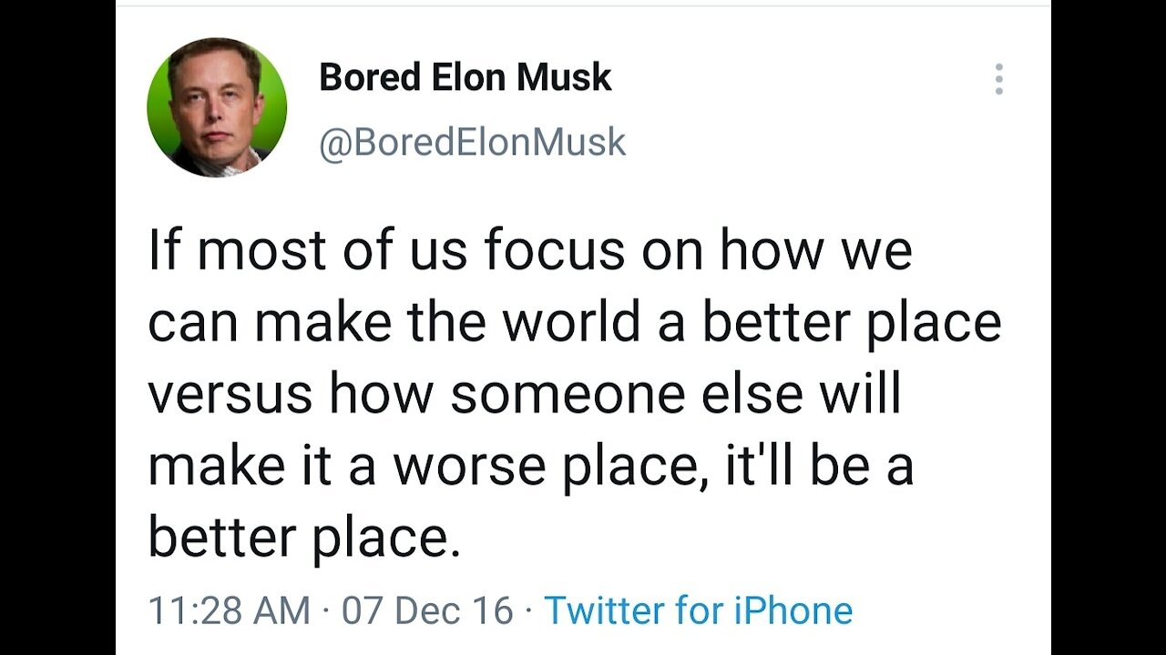 Going offlind for a few days. Keep fighting the good fight Elon Musk is being blackmailed