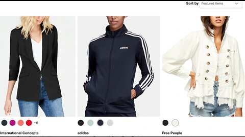 Online shopping with a style expert
