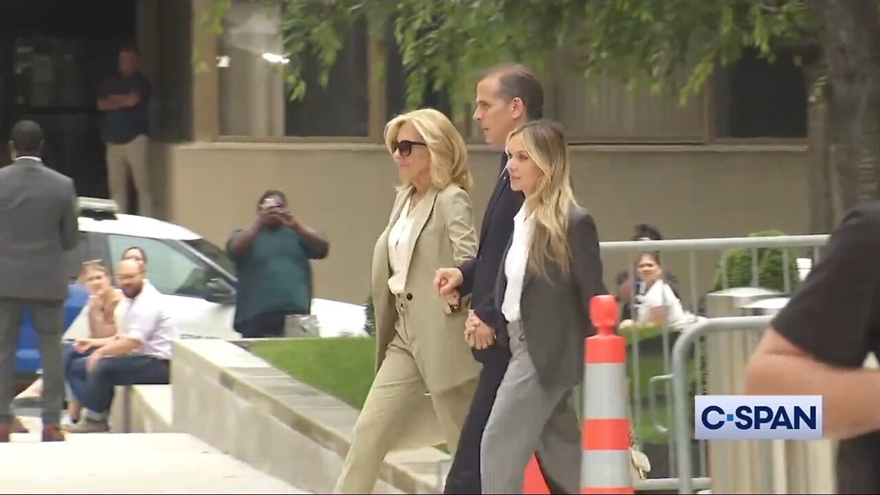 Hunter and Jill Biden Leave The Courthouse After Guilty Verdict