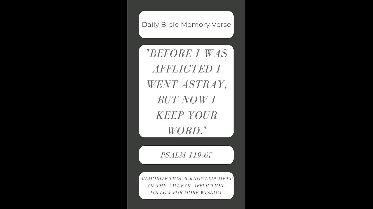 Bible Memory Verse of the Day #christianity #God #Jesus #Bible #Biblestudy #psalms