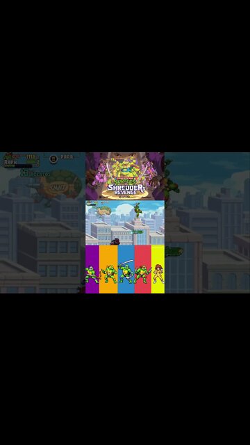 TARTARUGAS NINJAS SHORTS #45 - FASE 8