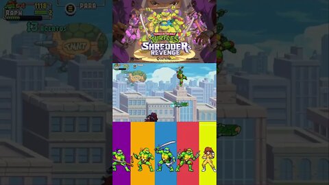 TARTARUGAS NINJAS SHORTS #45 - FASE 8