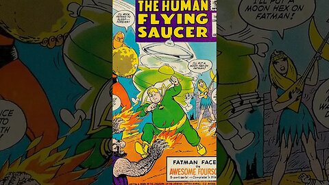 Personajes WTF de los Cómics #9 Fatman "El Platillo Volador Humano" Milson Cómics