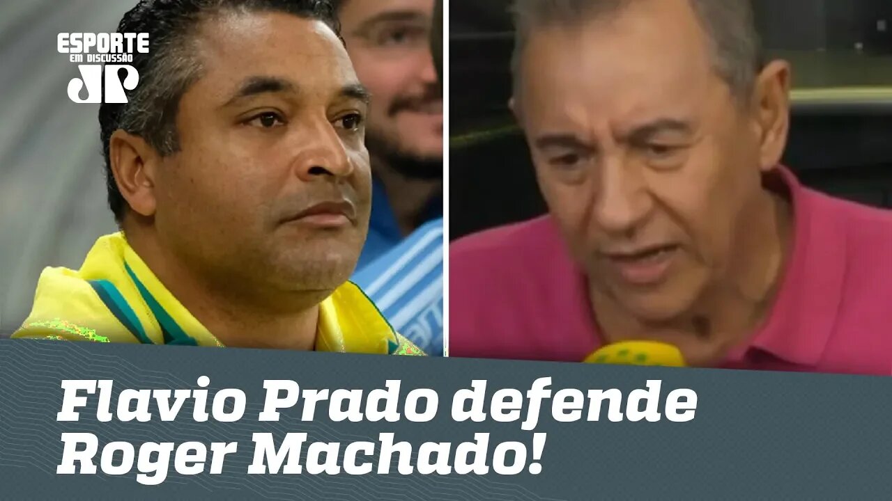 Muito drama? Flavio DESABAFA e DEFENDE Roger Machado!