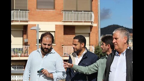 Rueda de prensa de Ignacio Garriga sobre 'Barrios Seguros' en Santa Coloma de Gramanet