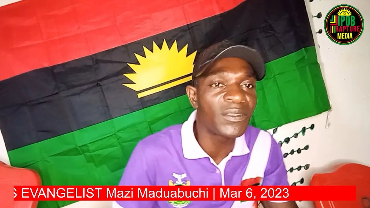 Ipob Awareness Campaign Continues With IPOB FEARLESSS EVANGELIST Mazi Maduabuchi | 6 Mar, 2023