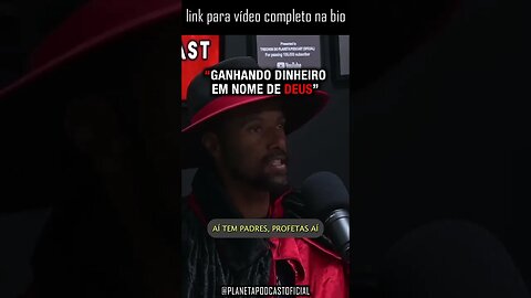 “E NÃO FAZEM NADA PELA HUMANIDADE” com Toninho do Diabo | Planeta Podcast (Sobrenatural) #shorts