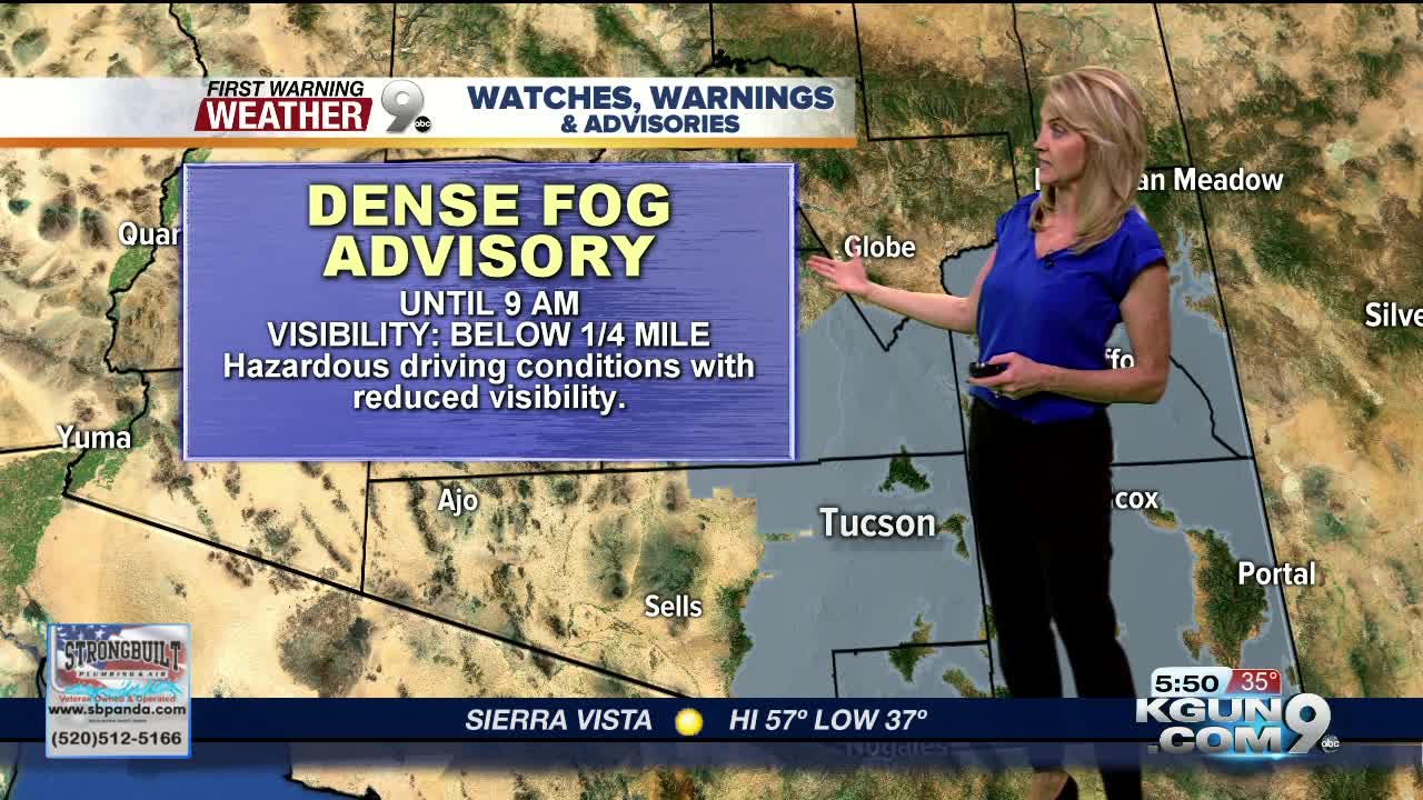 April's First Warning Weather Monday January 7, 2018