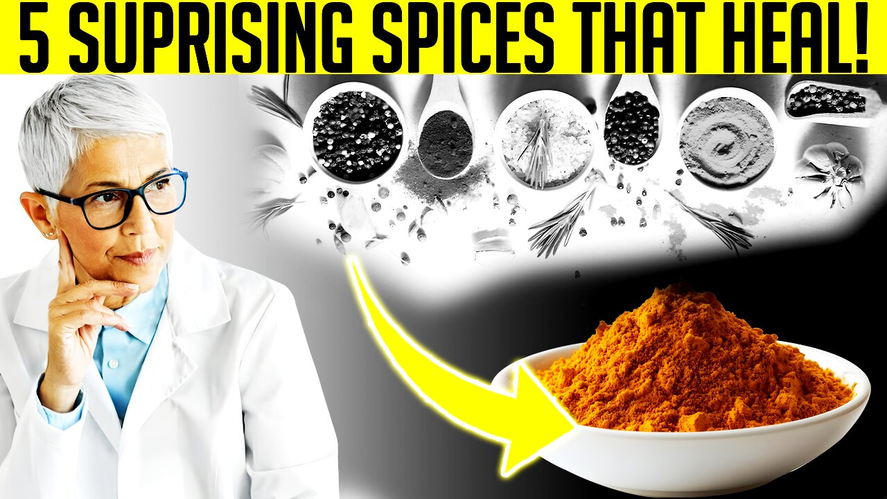 The 5 MOST Powerful Spices That Heal & Keep You Young