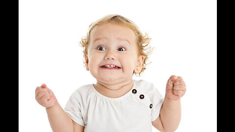 Favorite children laughing - Surprised child