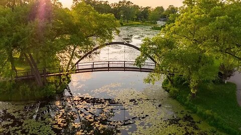 Drone View at Tenney Park