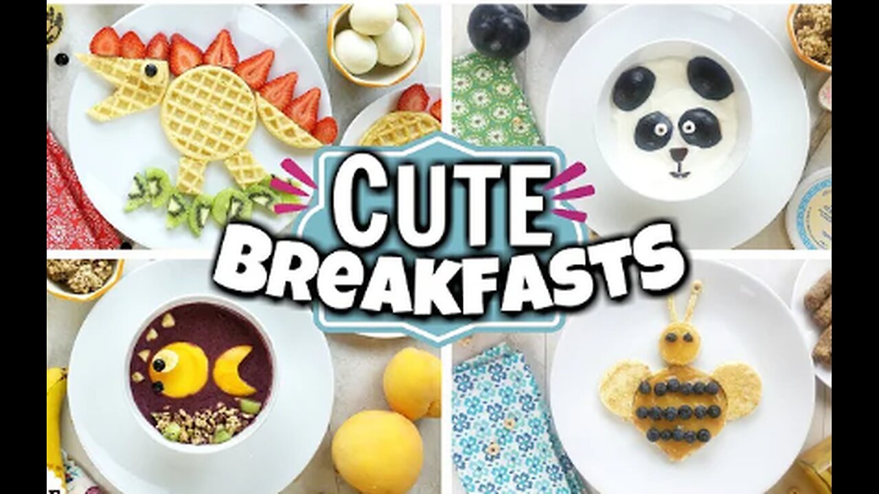 CUTE Breakfast Ideas for SUMMER ❤️ Quick and EASY!!