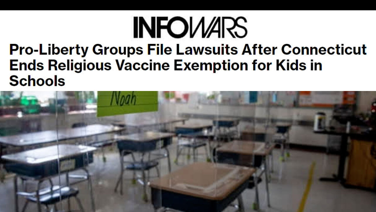 ⁣Connecticut Legalizes Medical Rape, Bans Religious Exemption for Vaccines