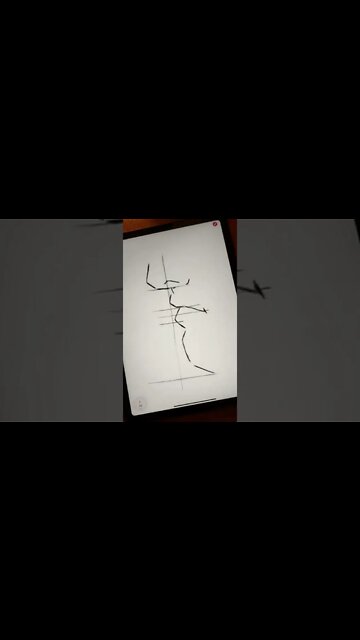 Daily Art nr.91🖌️ How to Draw Human Face? 💀