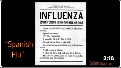 Exploding the Spanish Flu Myth by Dr Sam Bailey