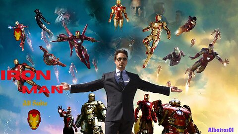 ALL IRONMAN SUIT-UPS (2008-2019) in 4K