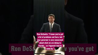 Governor DeSantis ROASTS Newsom