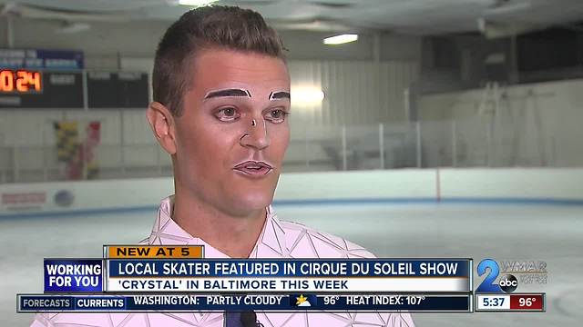 Local skater featured in Cirque du Soleil's 'Crystal'