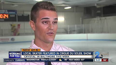 Local skater featured in Cirque du Soleil's 'Crystal'