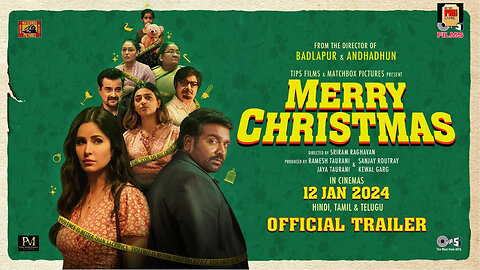 Merry Christmas - Trailer Hindi | Katrina Kaif | Vijay Sethupathi | Sriram Raghavan | Ramesh Taurani