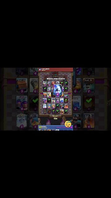 When the opponent takes forever and you fall asleep during the last selections 😒😒😒 #clashroyale