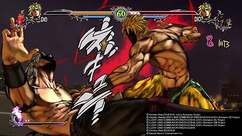 JoJo All-Star Battle R close DIO mirror match