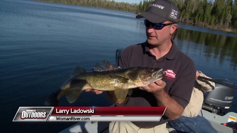 MidWest Outdoors TV Show #1668 - Walleye and More from Woman River Camp and Outposts