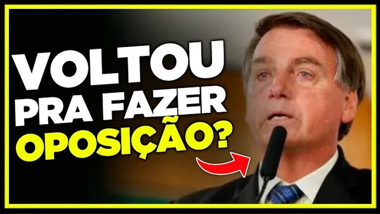 BOLSONARO VOLTOU! | Cortes do @MBLiveTV