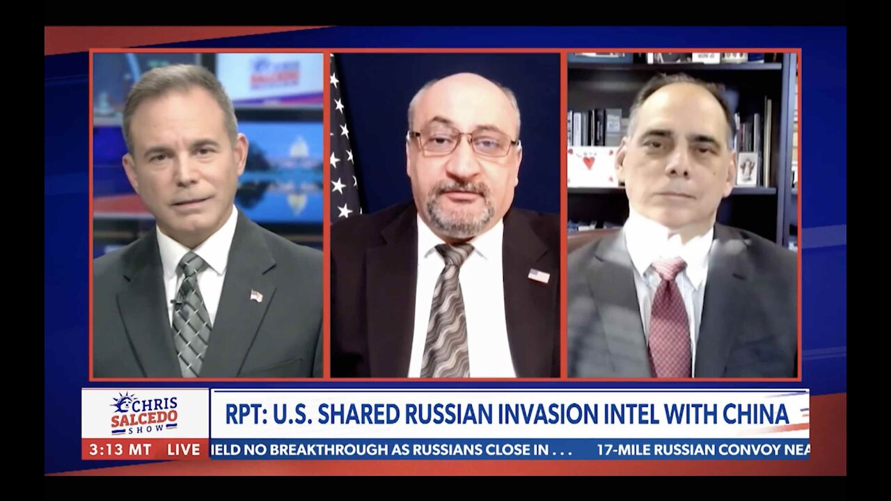 28 FEB 22 Interview of LTC Sargis Sangari, CEO NEC-SE on The Chris Salcedo Show.
