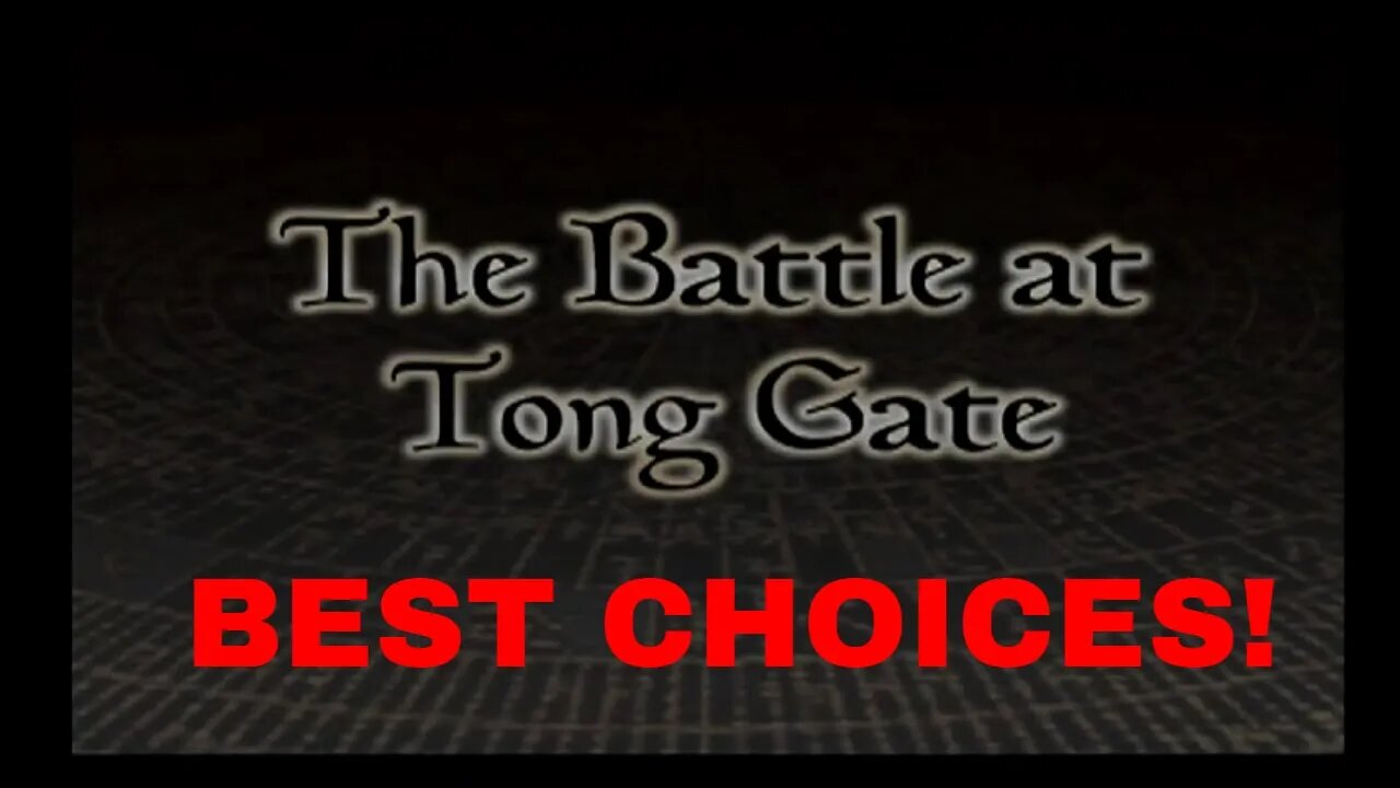 Kessen 2! Cao Cao's Expert Story Mode! Battle of Tong Gate! Best Battlefield Choice!!