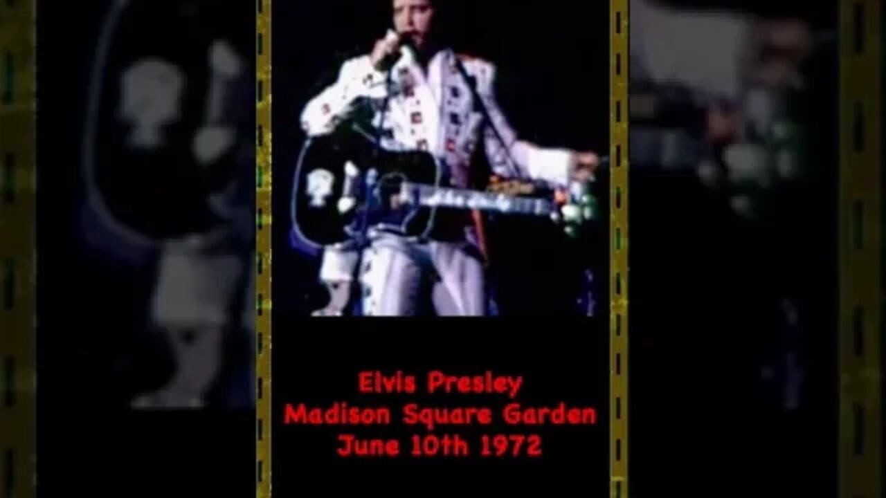 Elvis Presley June 10 1972-MSG