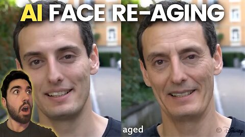 Disney's new Face Re-Aging AI for Movies is Amazing!