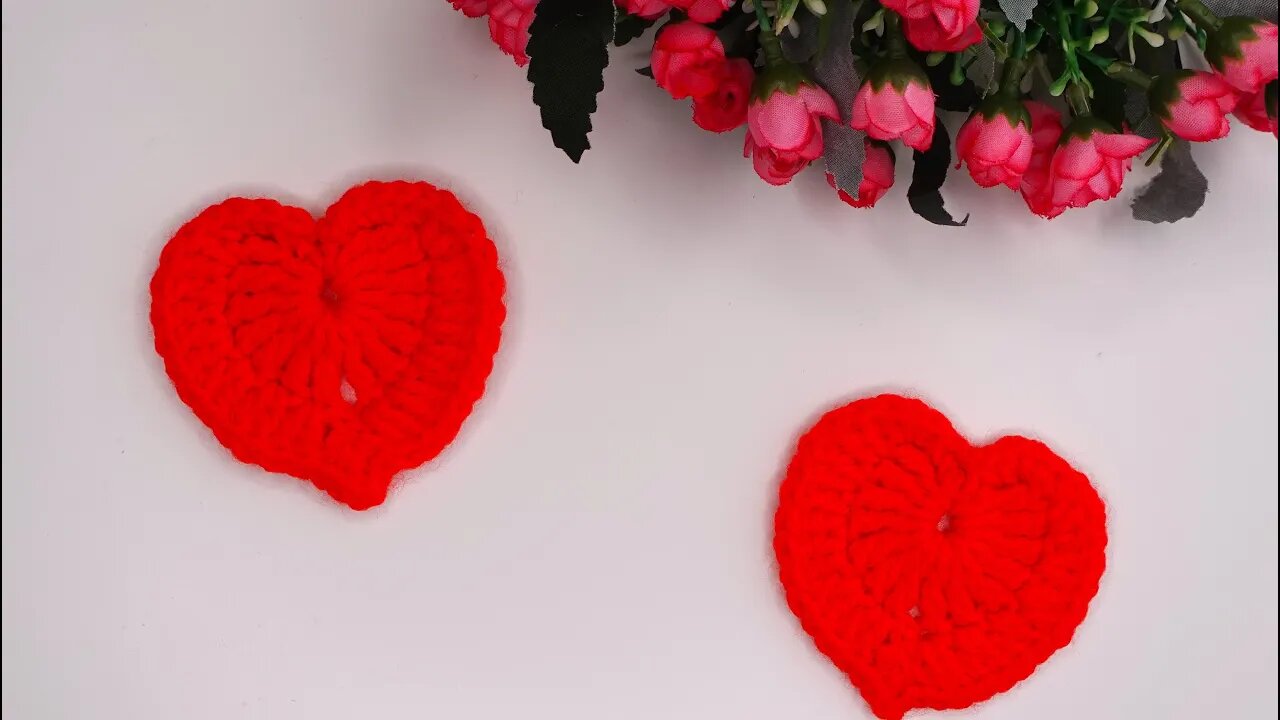 YOU WILL LOVE THIS😍 How to make super beautiful very easy crochet heart