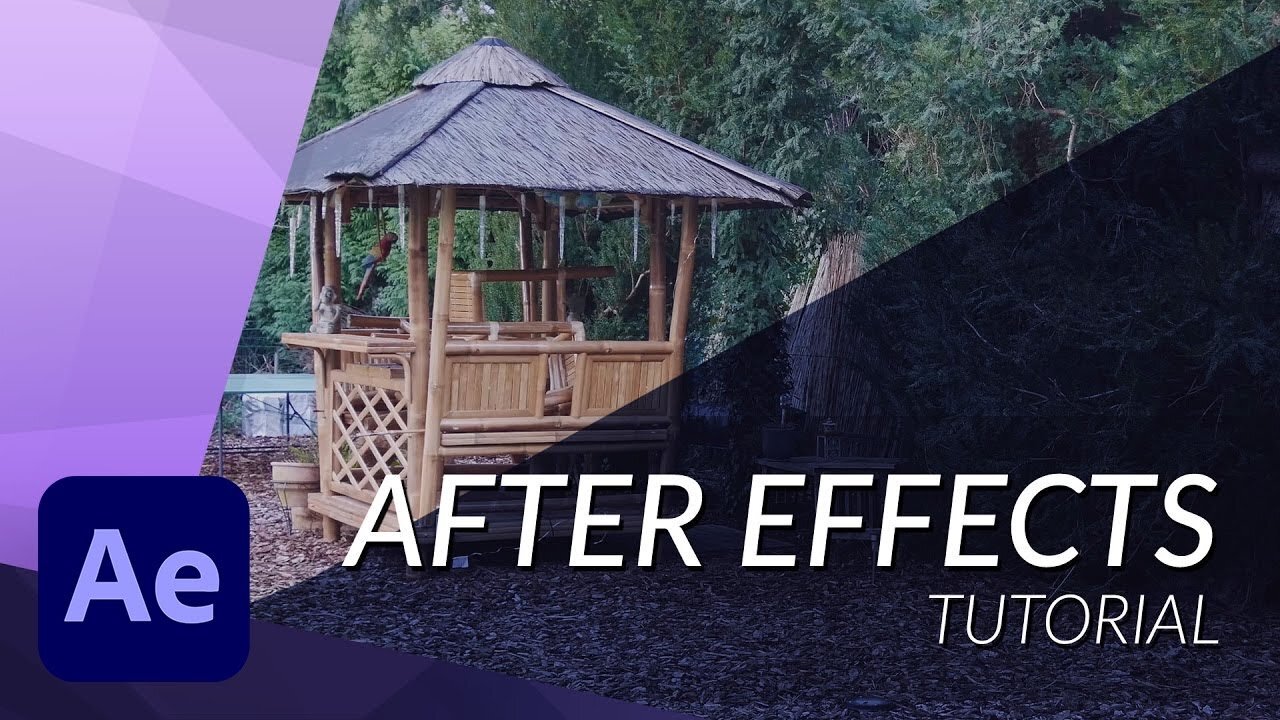 How to get your Footage from Daylight to Night in After Effects - TUTORIAL