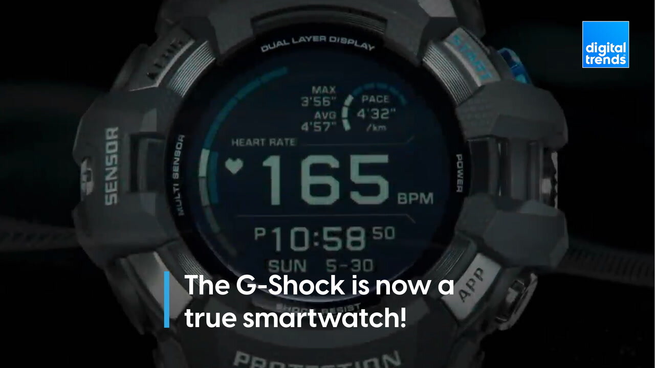 The G-Shock Gets WearOS