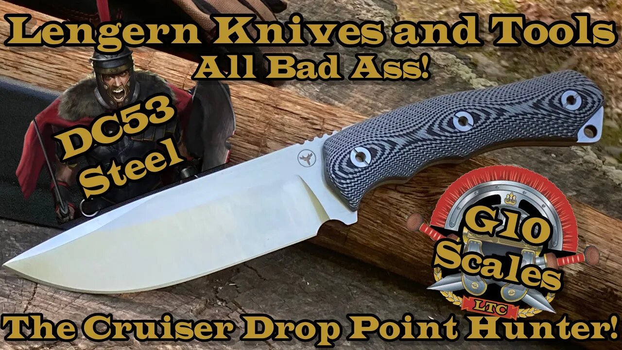 Testing the Lengren Cruiser Drop point blade!