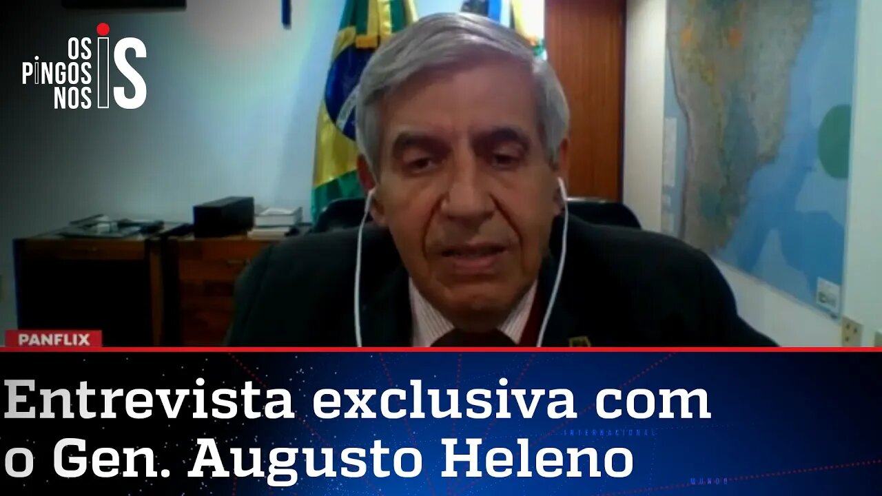 General Augusto Heleno fala à Jovem Pan