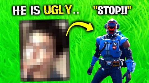 I Made Him Face REVEAL.. (Fortnite)