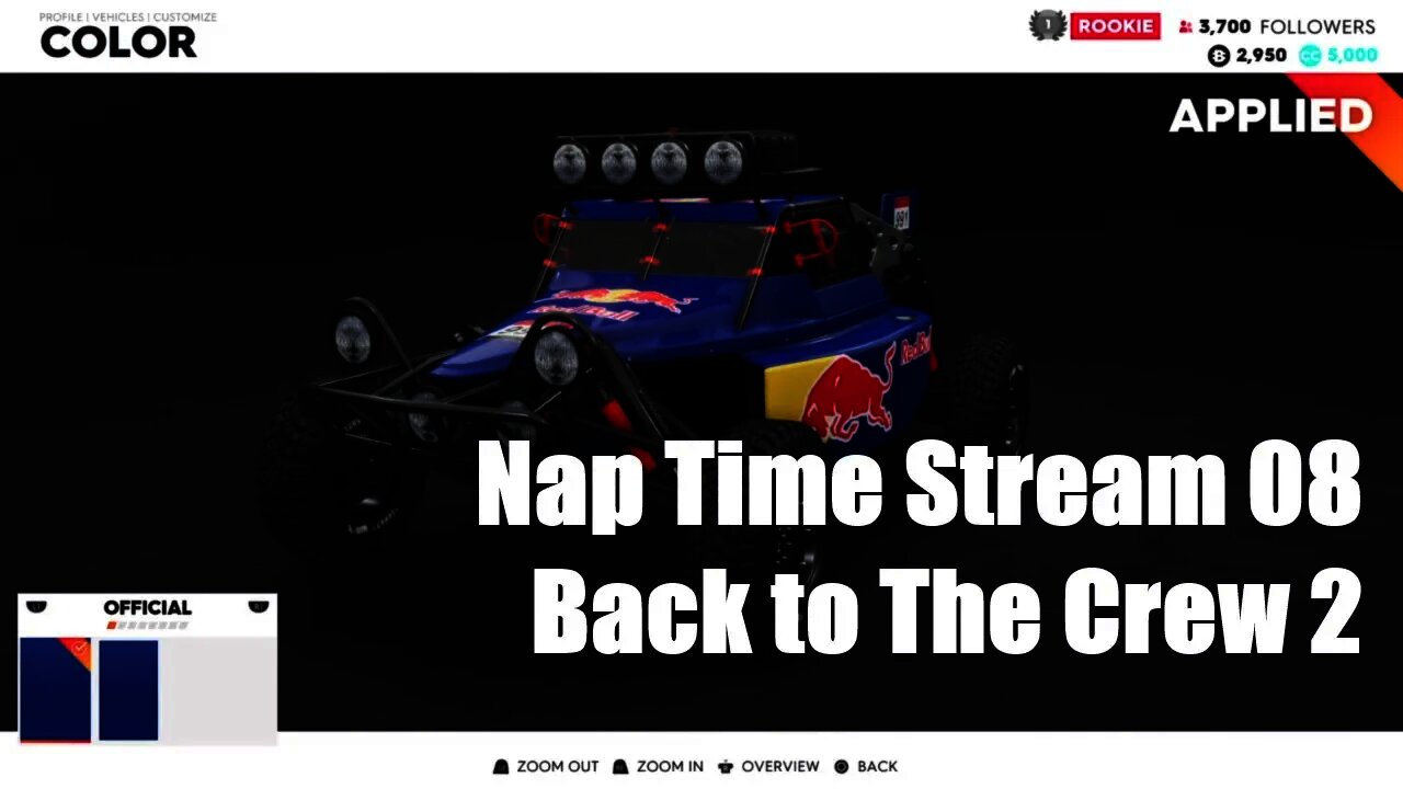 Nap Time Stream 08 | Back to The Crew 2