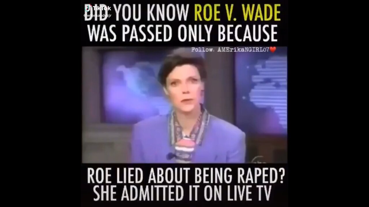 Roe vs wade