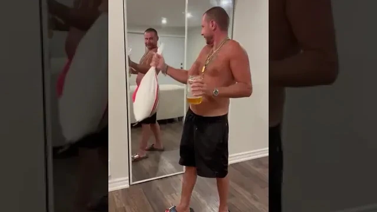 Cooking n Curling 😂😂😂