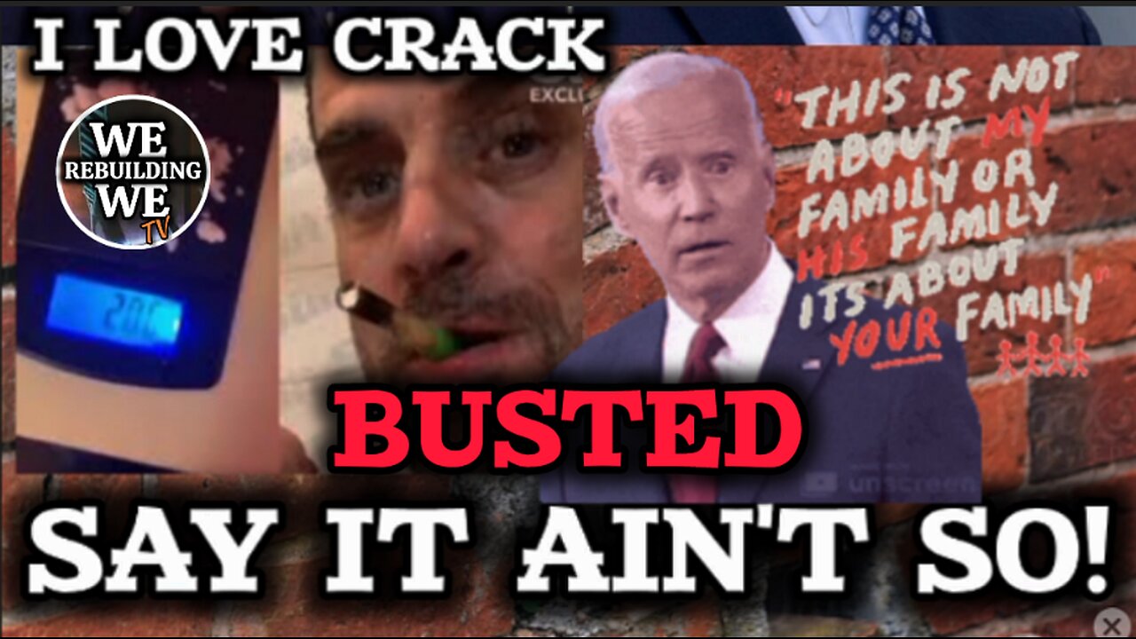 "BUSTED" HIS PARTY TOLD HIM TO STEP DOWN JOE BIDEN WAS MAKING DEALS AND BREAKING THEM FOR HIS SONS