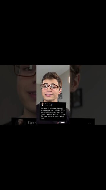 Stephen King Recommends Erotica to Children?